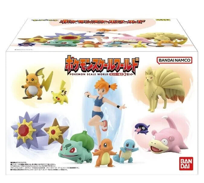 Pokémon Kanto-Region Figuren-Set