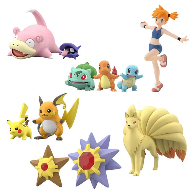 Pokémon Kanto-Region Figuren-Set