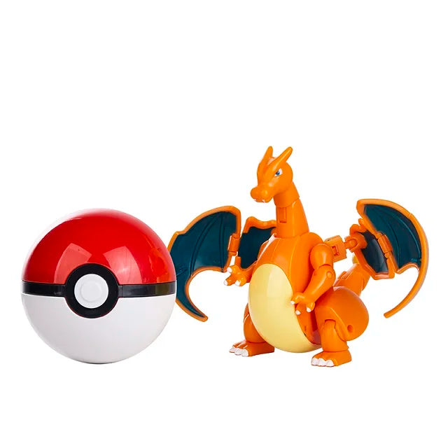 Pokémon Figuren & Pokéball Set 🔥⚡