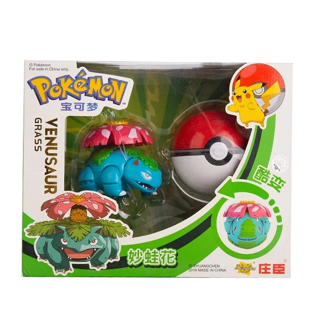 Pokémon Figuren & Pokéball Set 🔥⚡