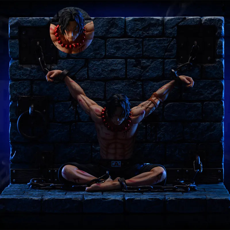 Portgas D. Ace in Impel Down