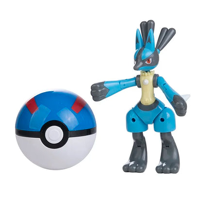 Pokémon Figuren & Pokéball Set 🔥⚡