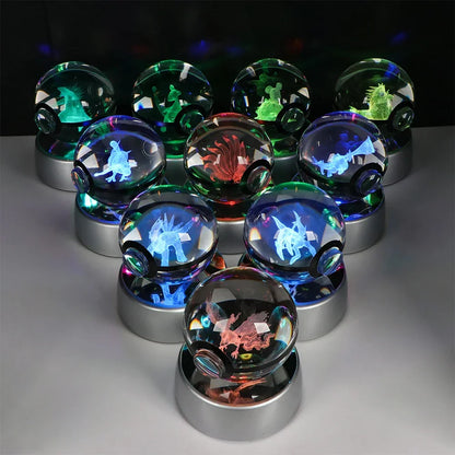 AaaPokemon 3D Crystal Ball