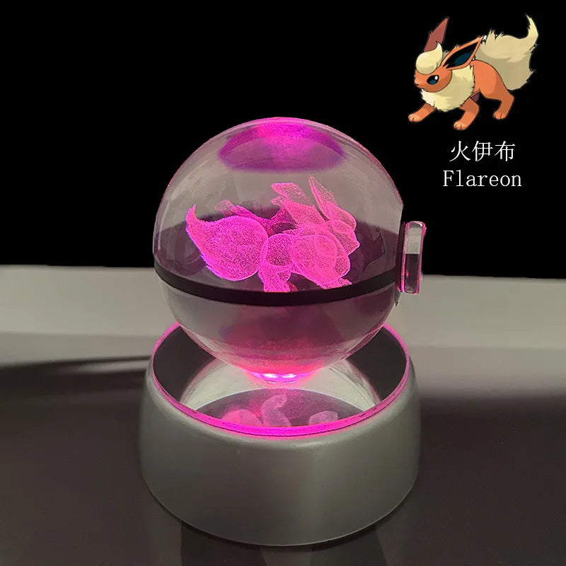 AaaPokemon 3D Crystal Ball