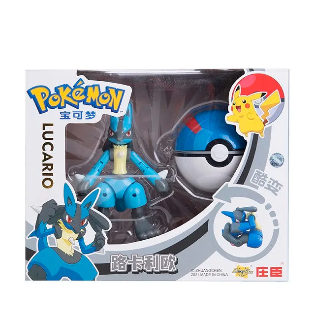 Pokémon Figuren & Pokéball Set 🔥⚡