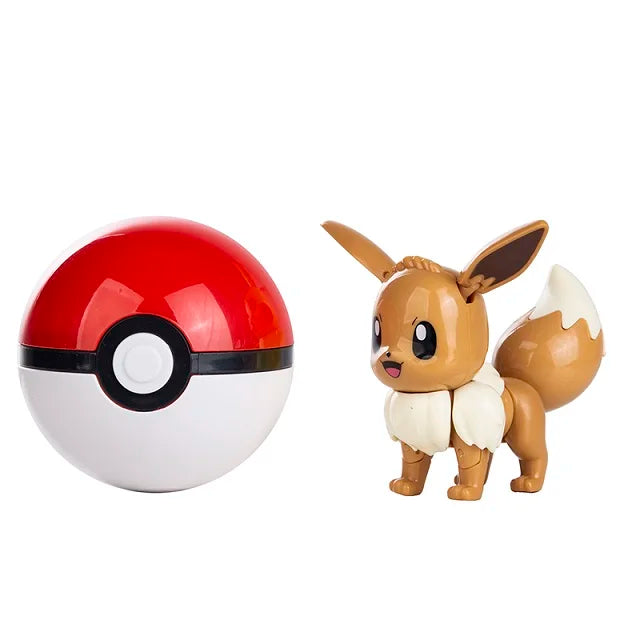 Pokémon Figuren & Pokéball Set 🔥⚡