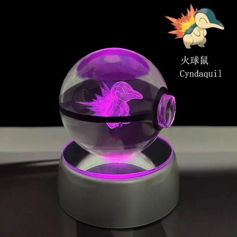 AaaPokemon 3D Crystal Ball