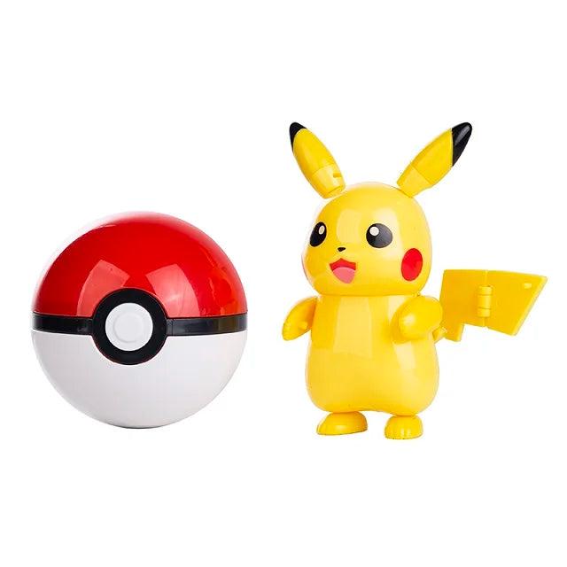 Pokémon Figuren & Pokéball Set 🔥⚡