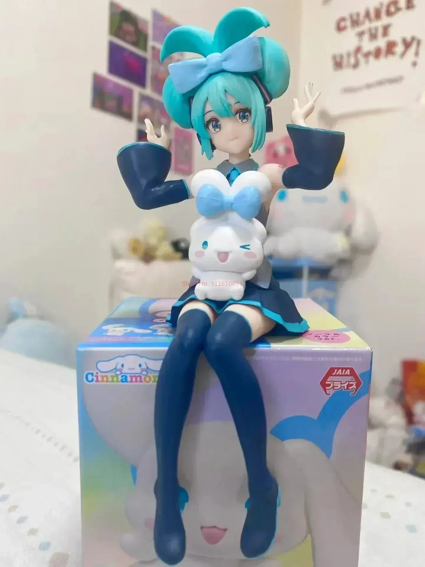 Hatsune Miku x Cinnamoroll Figur