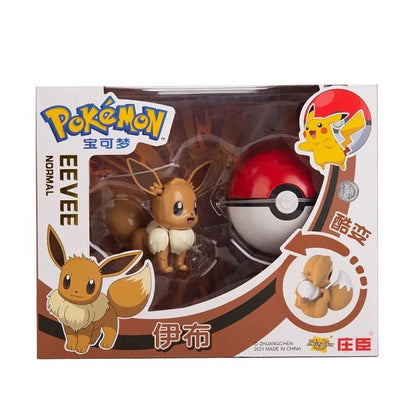 Pokémon Figuren & Pokéball Set 🔥⚡