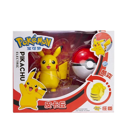 Pokémon Figuren & Pokéball Set 🔥⚡