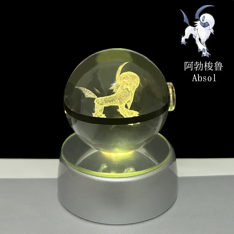 AaaPokemon 3D Crystal Ball